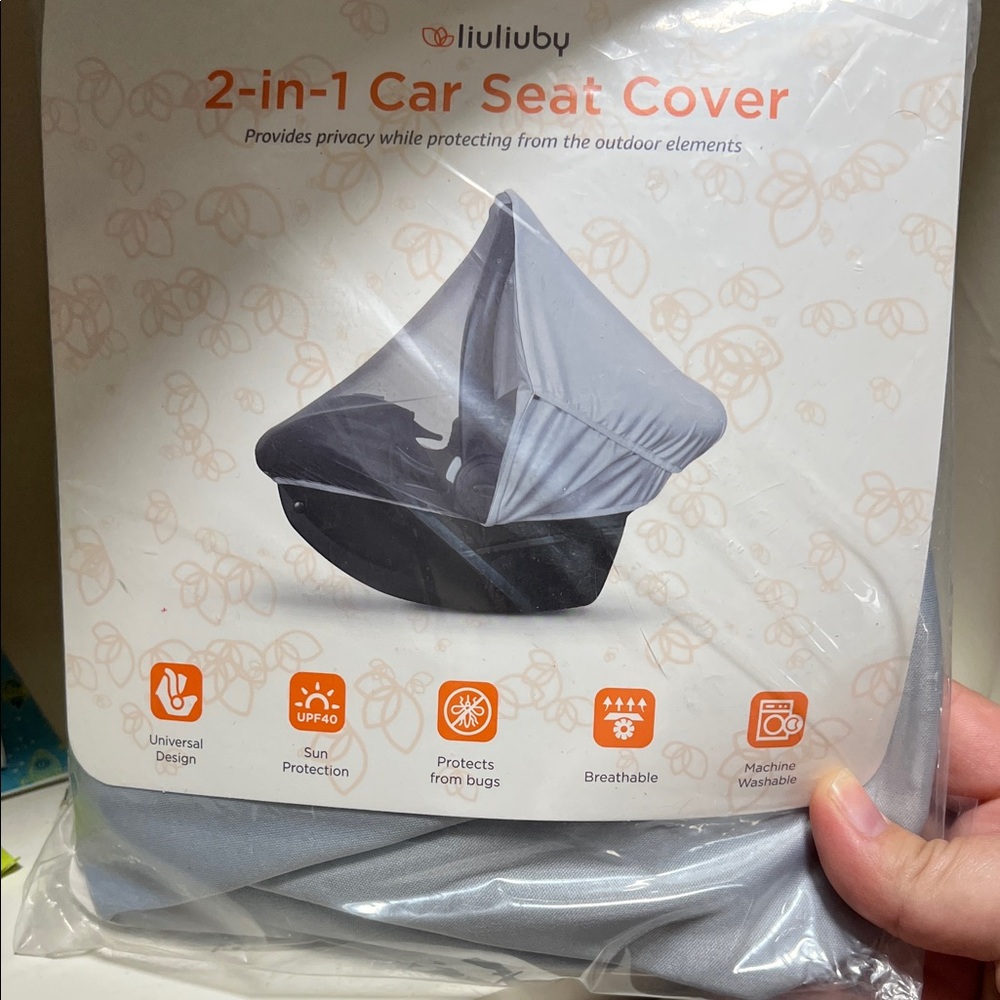 Car Seat Cover - Gray